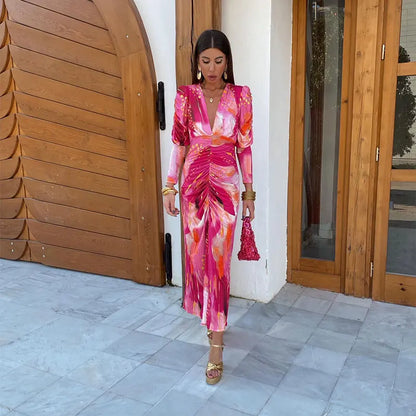 Olga – elegancka sukienka maxi
