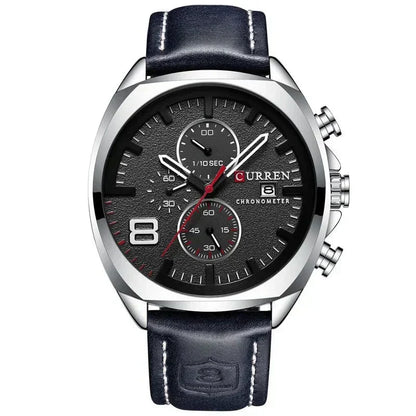 Adrian – wodoodporny sportowy chronograf w stylu militarnym
