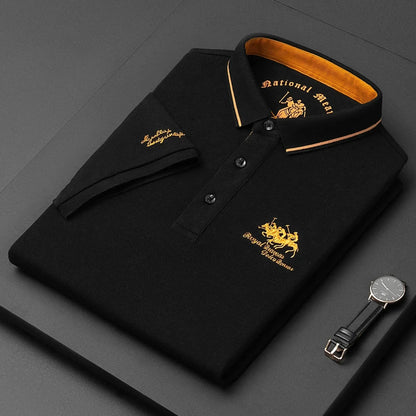 Haftowana koszulka polo Leonor
