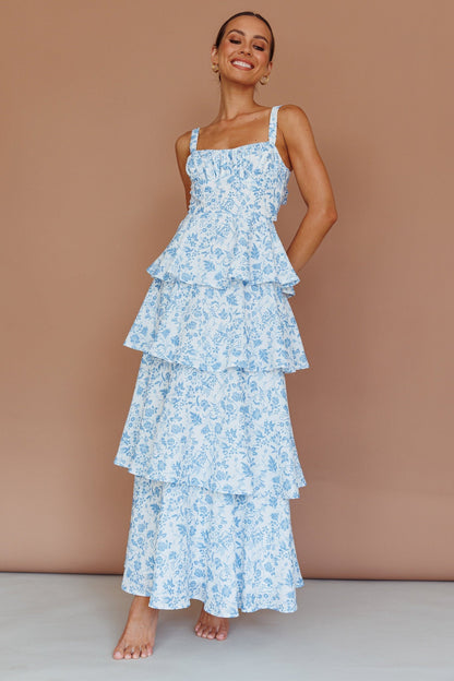Sukienka maxi Naples w kwiaty