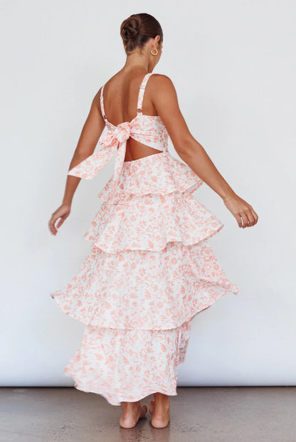 Sukienka maxi Naples w kwiaty