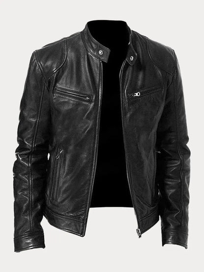 Henryk / Premium Casual Skórzana Kurtka
