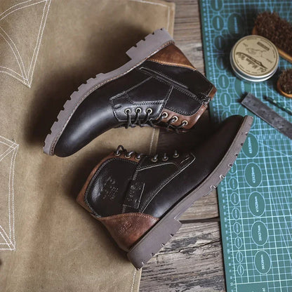 Parker  | Skórzane botki w stylu brytyjskim