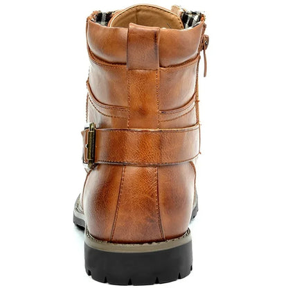 Damon | Skórzane sznurowane buty