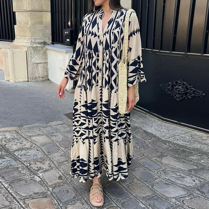 Riviera – Letnia sukienka midi z eleganckim charakterem