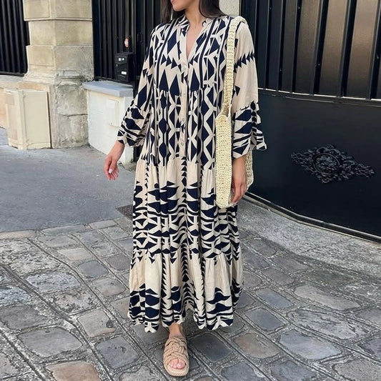 Riviera – Letnia sukienka midi z eleganckim charakterem