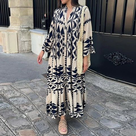 Riviera – Letnia sukienka midi z eleganckim charakterem