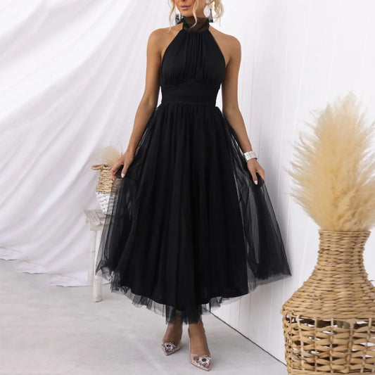Patrycja – Elegancka sukienka bez rękawów
