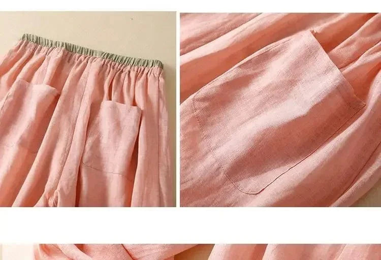 Lniane spodnie Marianna