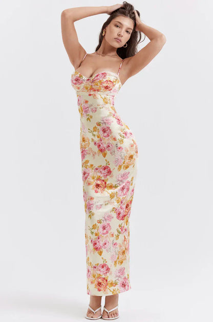 Sukienka midi Jasmine Romantic