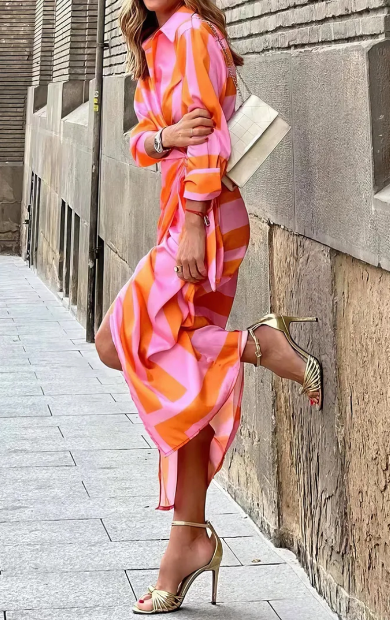 Wioletta – Sukienka o eleganckim kroju