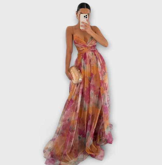 Iwona – Zwiewna, elegancka sukienka na każdą okazję