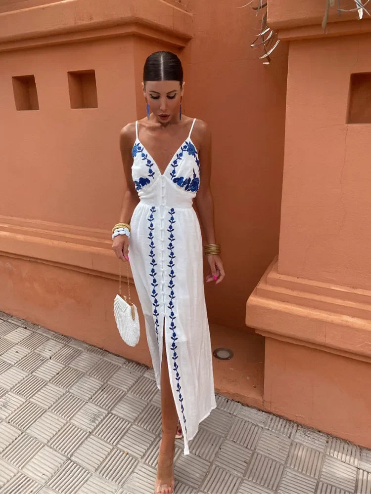 Klaudia™ – Elegancka sukienka na ramiączkach