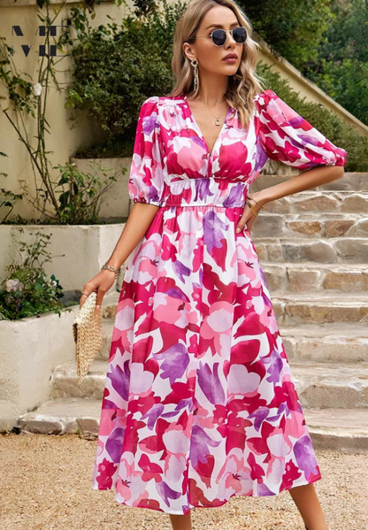 Danielle | Timeless Luxe Midi Dress (prawie wyprzedane)