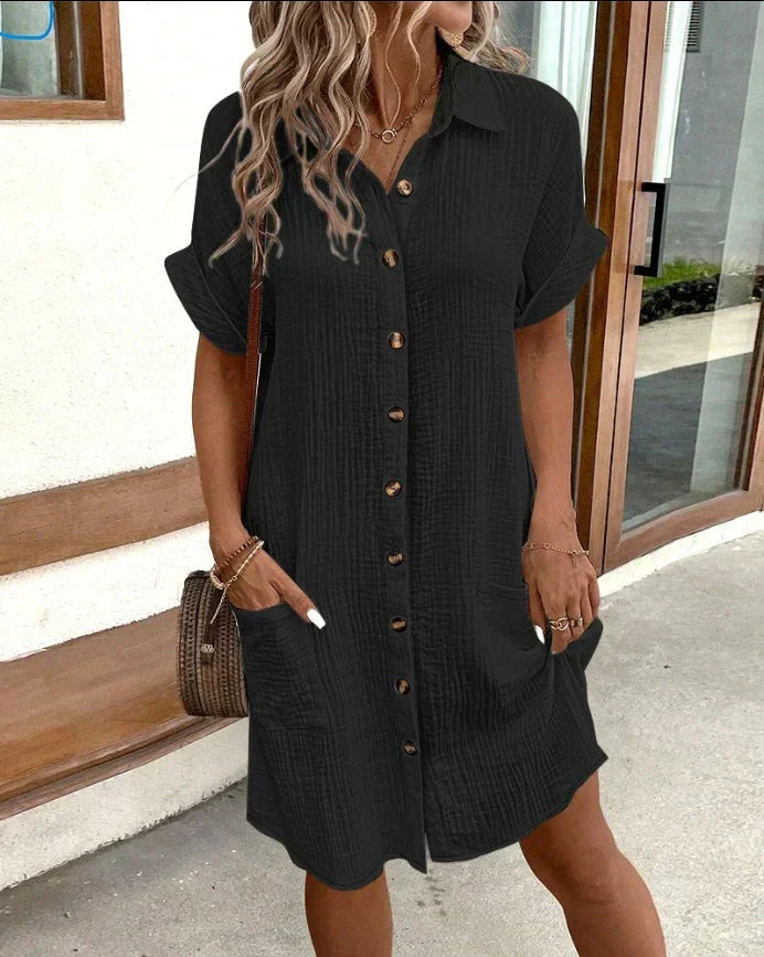 Czesława | Elegancka sukienka polo (prawie wyprzedana)
