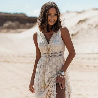 Krystiana | Luksusowa boho sukienka