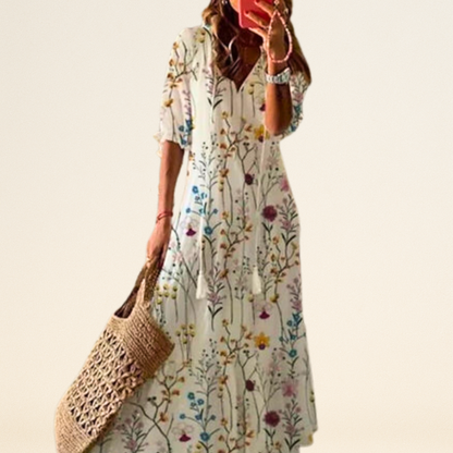 Yolly – Sukienka boho z nakryciem brzuszka