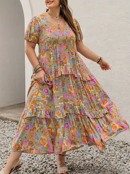 Sabina – Sukienka Boho Z Plisami