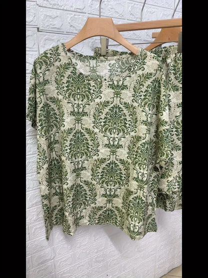 Izabela - Zestaw Paisley w Stylu Wakacyjnym