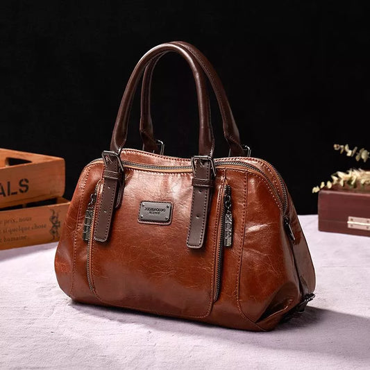 Anastazja | Elegancka skórzana torebka