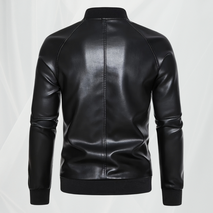 Luźna kurtka baseballowa z charakterem