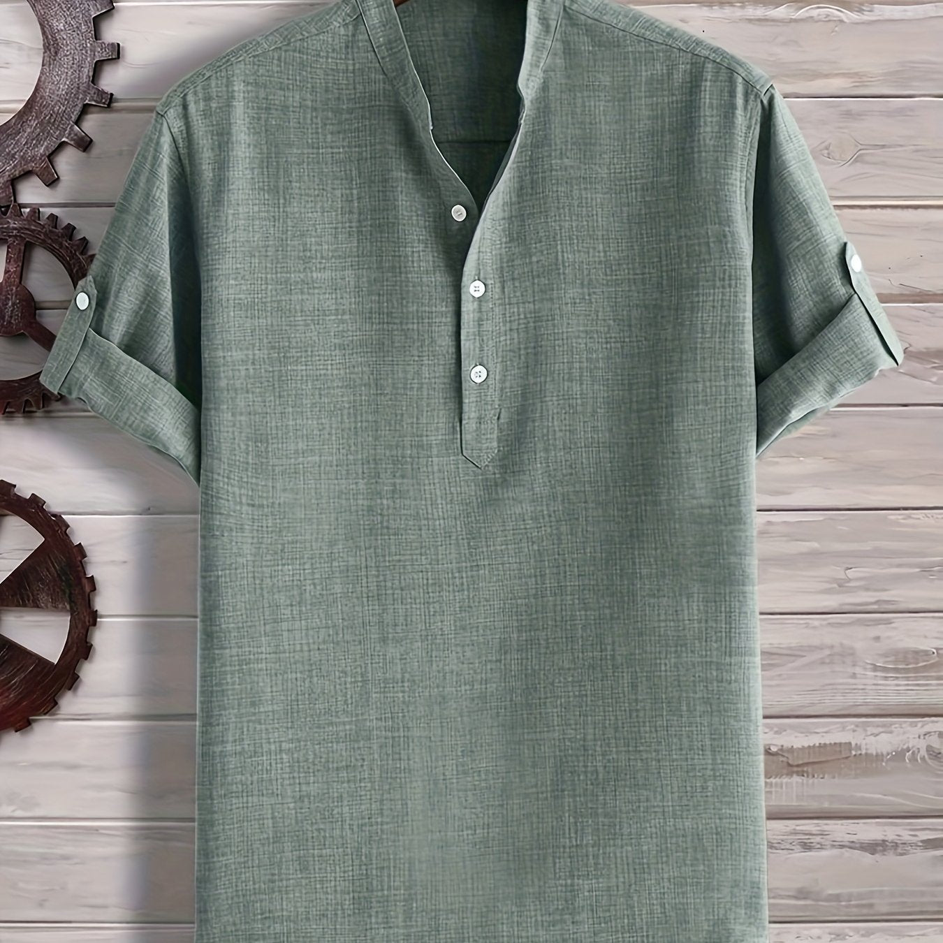 Karol - Pomarańczowy Henley