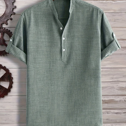 Karol - Pomarańczowy Henley