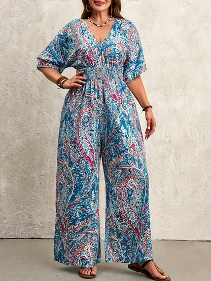 Barbara - Kombinezon Boho z Wiązaniem