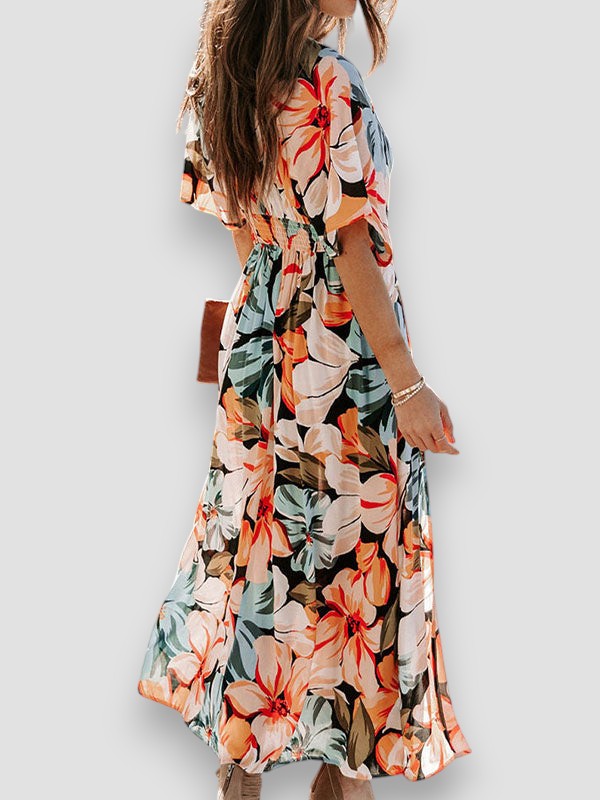 Karina - Sukienka w kwiaty