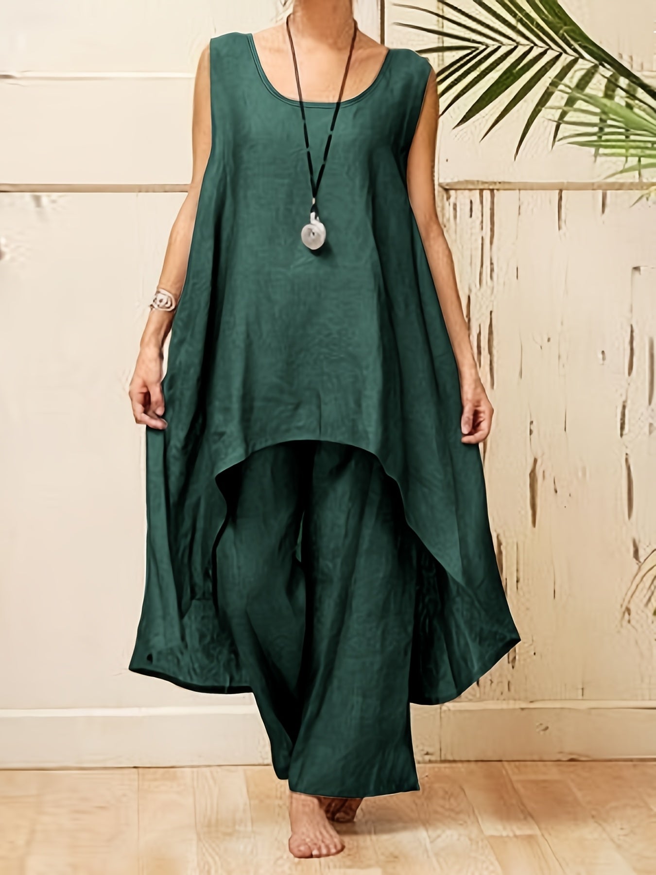 Kinga - Garnitur w Jednolitym Kolorze