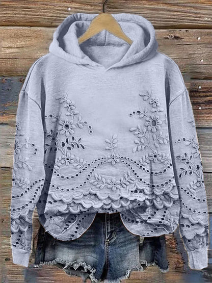 Genowefa – retro bluza z nadrukiem vintage