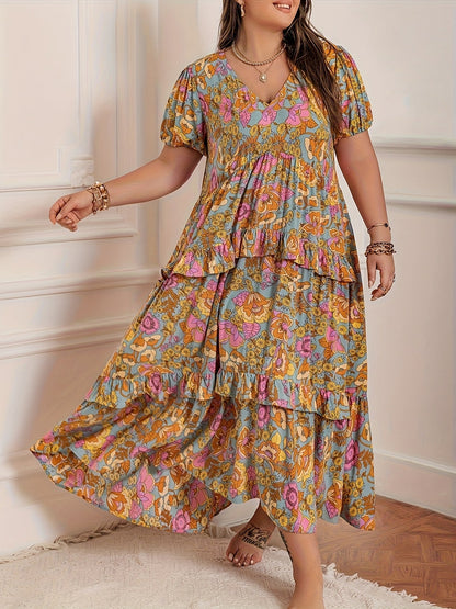 Sabina – Sukienka Boho Z Plisami