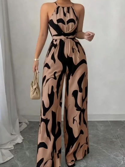 Celina - Kombinezon Płomienny Plus Size