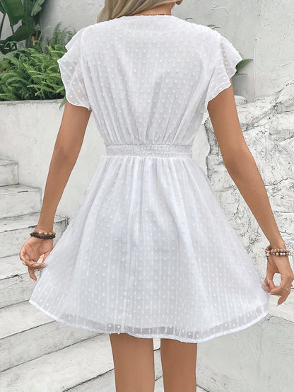 Malwina / Koronkowa Sukienka V-Neck