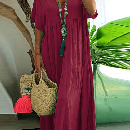 Rozkloszowana tunika plus size - Jolanta
