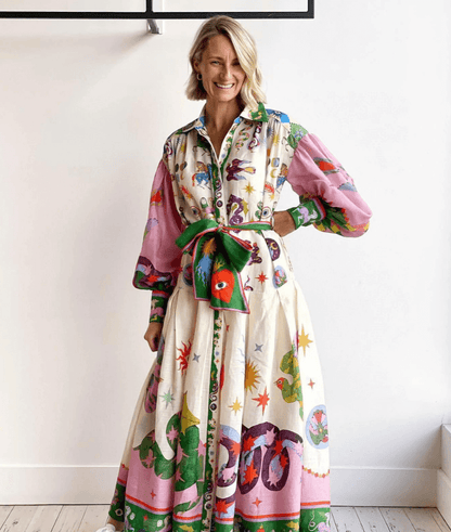 Amelia™ | Elegancka Włoska Sukienka Maxi