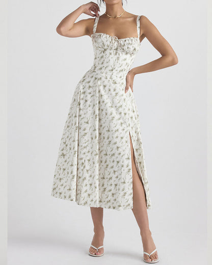 Elegancka sukienka w kwiaty
