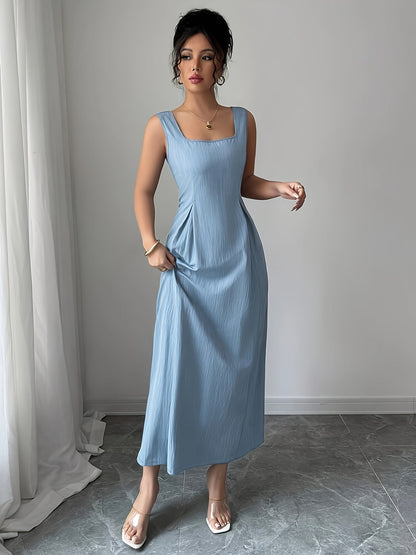 Marcelina – Minimalistyczna Sukienka Maxi