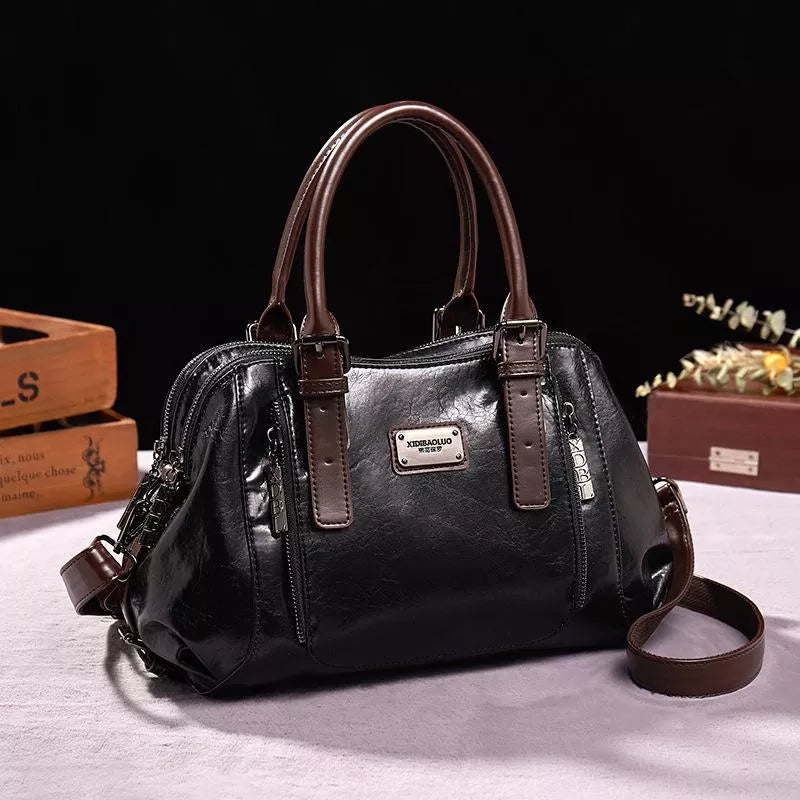 Anastazja | Elegancka skórzana torebka