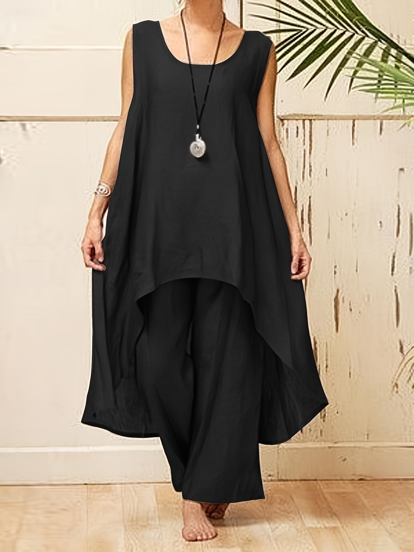 Kinga - Garnitur w Jednolitym Kolorze