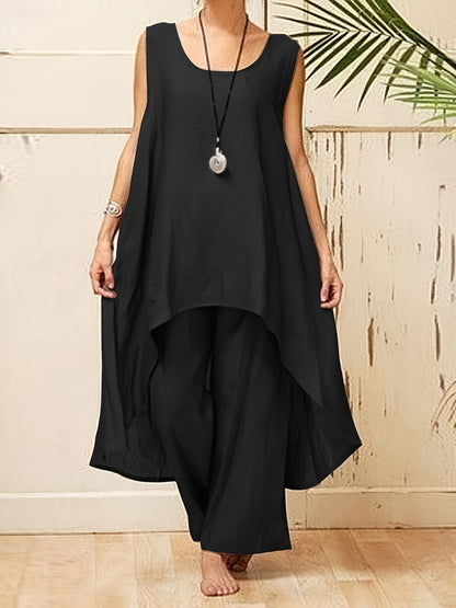 Kinga - Garnitur w Jednolitym Kolorze