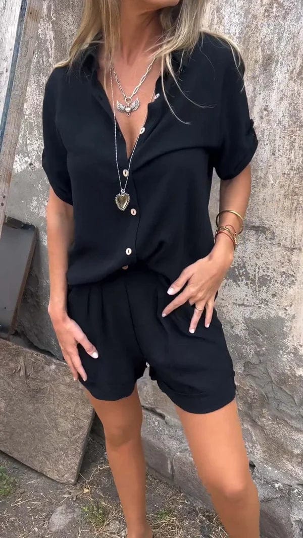 Natalia™ | Przewiewny zestaw z lnu