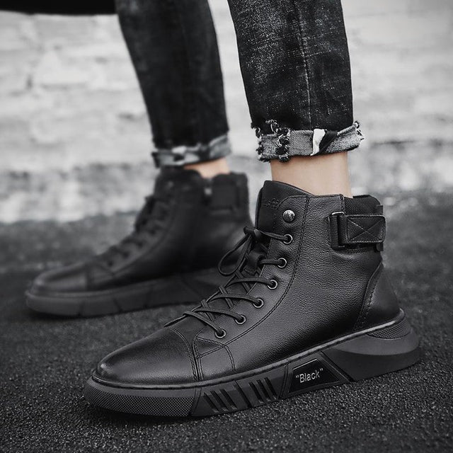 Pierre | Skórzane buty Dielana