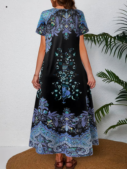 Antonina – Sukienka Maxi W Stylu Boho
