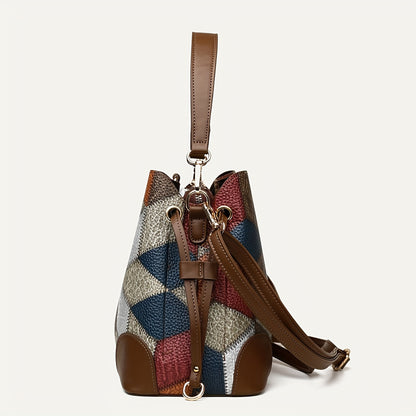 Renata - Torba Wiaderko Patchwork