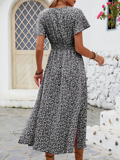 Sara / Kwiatowa Sukienka Maxi