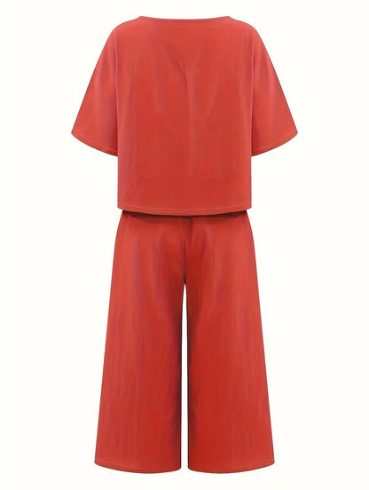 Marzena – Spodnie Z Szerokimi Nogawkami