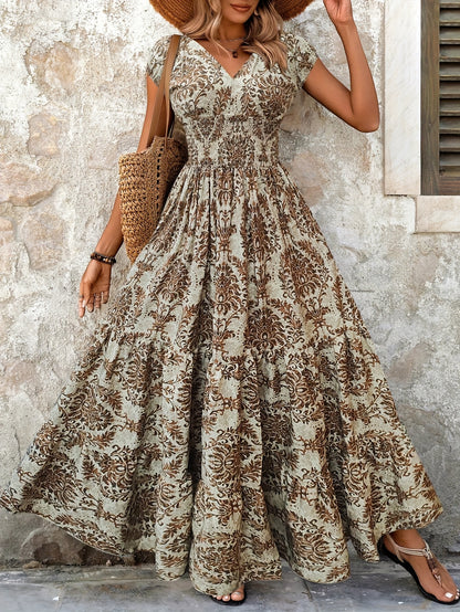 Natalia / Kwiatowa Sukienka Maxi