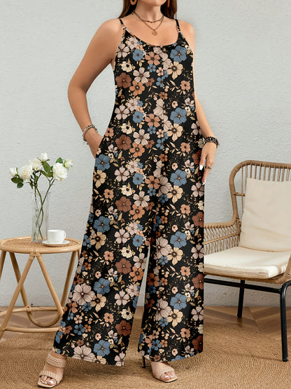 Yolanta - Kombinezon Kwiatowy Boho