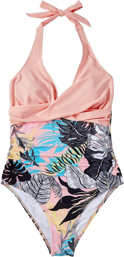 Isalina Tropical Twist-Front Strój kąpielowy